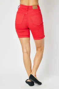 High Waist Tummy Control Bermuda Shorts